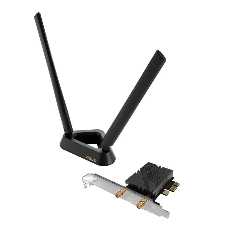 ASUS PCE-BE92BT nätverkskort Wi-Fi 7 och Bluetooth