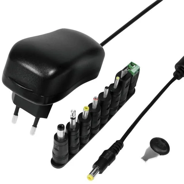 LogiLink Nätadapter 230V-> 3-12V 1A 12W
