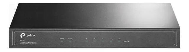 TP-Link AC50 trådlös styrenhet, 50 CAP, 5x 100Mbps RJ45, 1GHz, svart