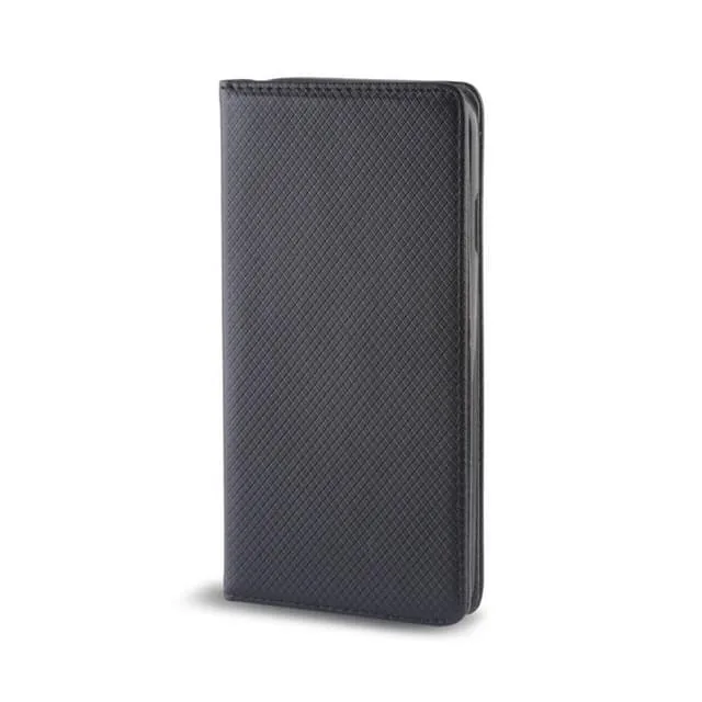 Smart Magnet fodral i konstläder till iPhone 5/5S, Svart