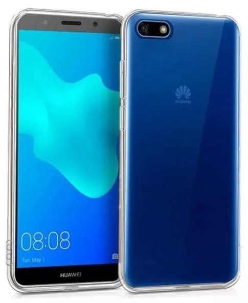 Teknikproffset Transparent TPU-skal för Huawei Y5 2018