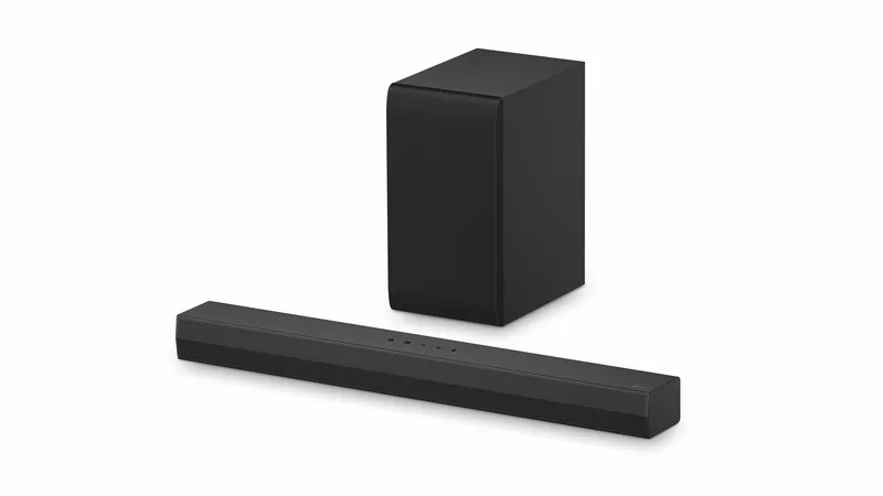 LG S40T soundbar 2.1 300 W svart