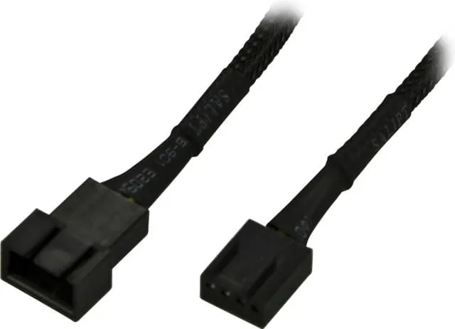 AKASA förlängningskabel för 4-pins fläktar 0,3m