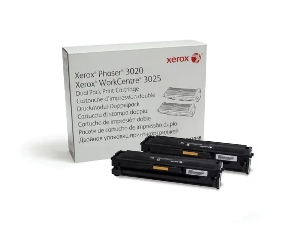 Xerox - 2-pack - svart - original - tonerkassett