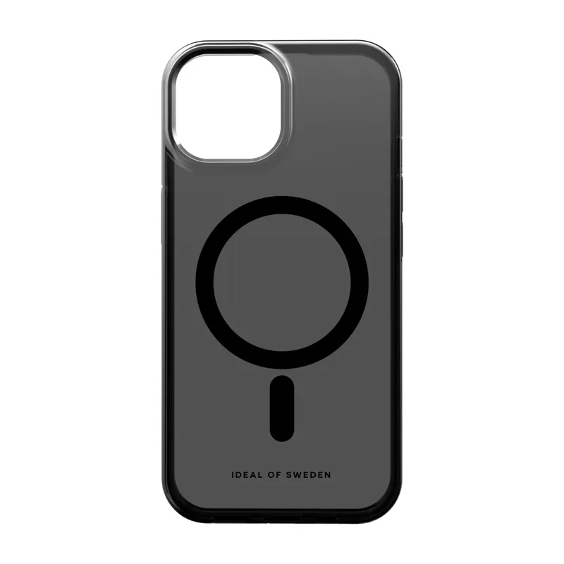 IDEAL OF SWEDEN Clear skal iPhone 17e/16e/15/14/13 MagSafe, Tinted Black