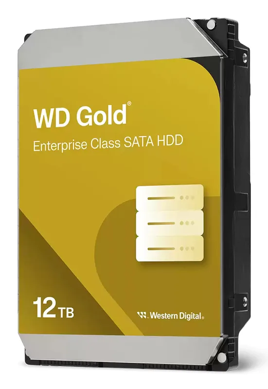12 TB WD Gold Enterprise, 7200 rpm, 512 MB cache, SATA3