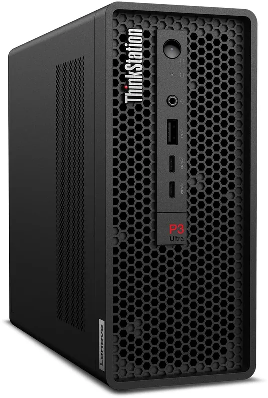 Lenovo ThinkStation P3 Ultra SFF G2, Intel Core Ultra 7 265, 32 GB, 1 TB PCIe SSD, NVIDIA RTX 2000 Ada, WiFi 7, Bluetooth 5.4, Win11 Pro, inkl. tangentbord och mus, 3 års på-platsen-garanti