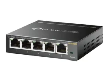 TP-Link nätverksswitch 5x10/100/1000Mbps (TL-SG105E)