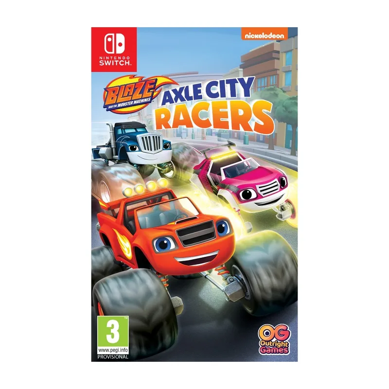Bandai Namco Blaze And The Monster Machines: Axle City racers
