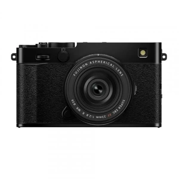 Fujifilm X-E5 systemkamera + XF23 mm F2.8 objektiv, svart