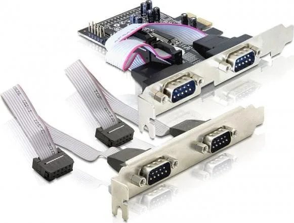 DeLOCK PCI-Express x1 kort, Seriell RS-232