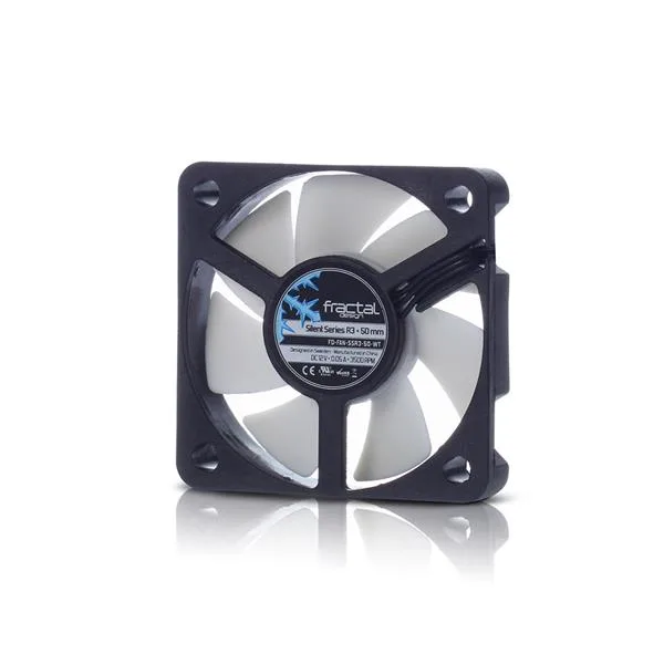 Fläkt 50 mm Fractal Design R3, 19 dB, 3500 rpm, 6,8 cfm, retail