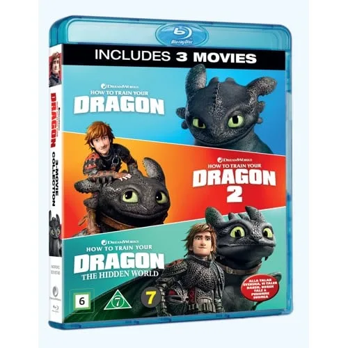 How To Train Your Dragon 1-3 Box