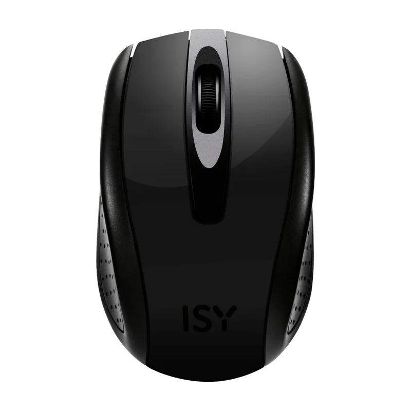 ISY Iwm-2001-Bk trådlös Optisk mus med Nano Mottagare