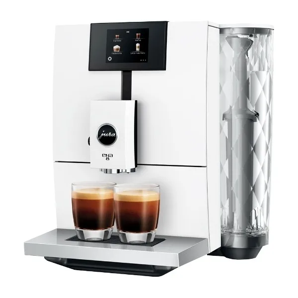 JURA 15491 Ena 8 Touch kaffemaskin, Nordic white