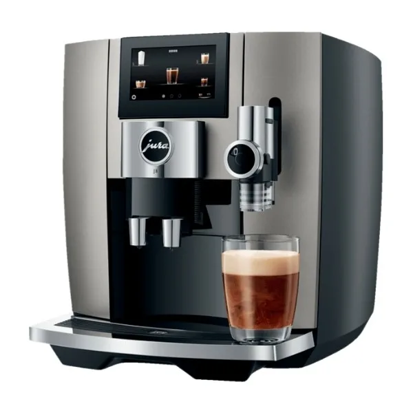 JURA 15471 J8 kaffemaskin, midnight silver