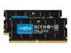 64 GB (2x32GB) DDR5-4800 SODIMM Crucial CL40