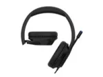 Belkin Gaming on-ear-hörlurar för barn ENA011hqBK, med kabel, svart
