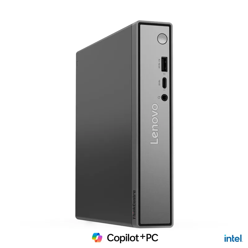 Lenovo ThinkCentre Neo 50q G6, Intel Core Ultra 7 256V, 16 GB, 512 GB PCIe SSD, WiFi 6, Bluetooth 5.2, Win11 Pro, inkl. mus och tangentbord, 1 års på-platsen-garanti
