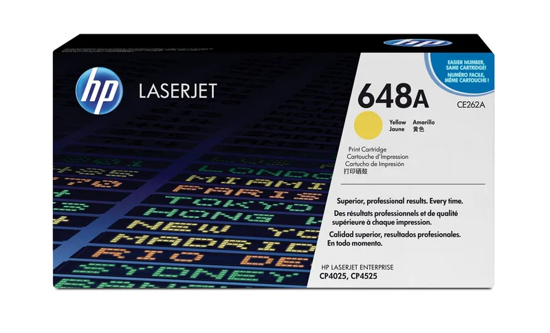 HP 648A Gul, 11000 sidor