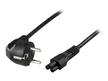 Deltaco Device cable, angled CEE 7/7