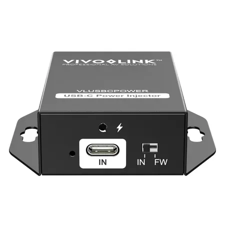 Vivolink USB-C-ströminjektor 100 W, svart