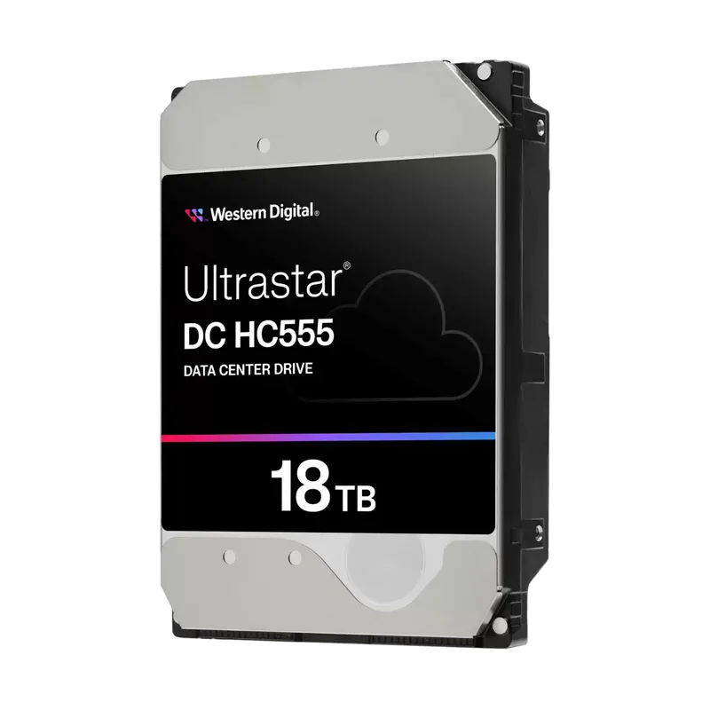 18 TB WD Ultrastar DC HC555, 7200 rpm, 512 MB cache, SATA3