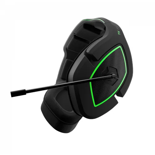 Gioteck TX-50 RF gamingheadset, svart/grön