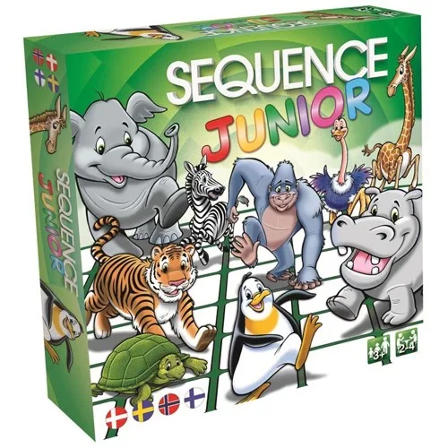 Asmodee Sequence Junior (Nordisk) GOL8004