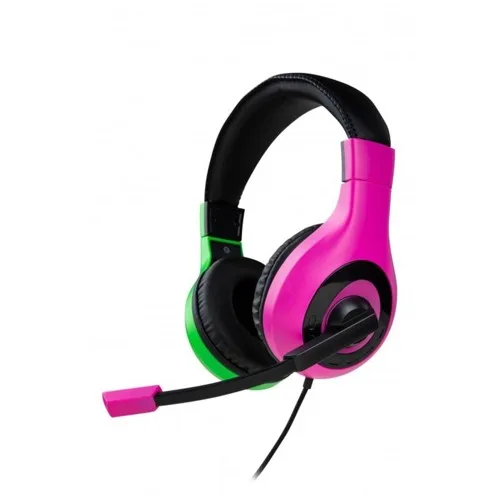 Nacon Stereo Gaming Headset V1, rosa/grön