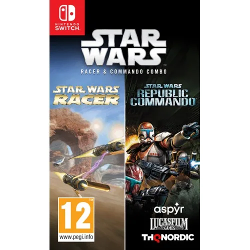 Star Wars Racer and Commando Combo