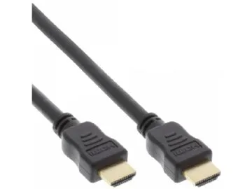 InLine HDMI-kabel, 1,5 m, svart