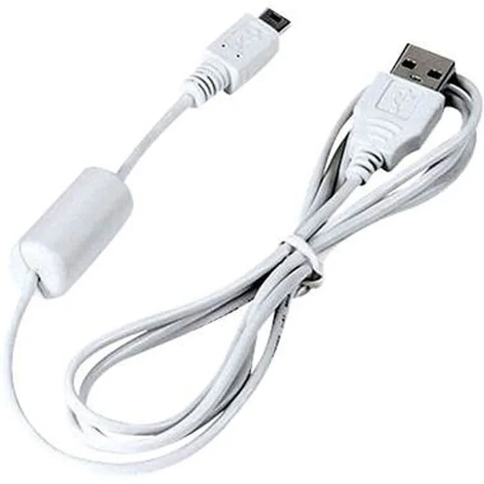Canon USB-kabel USB 2.0 USB-A kontakt, USB Mini-B kontakt 1.50 m Vit 9370A001
