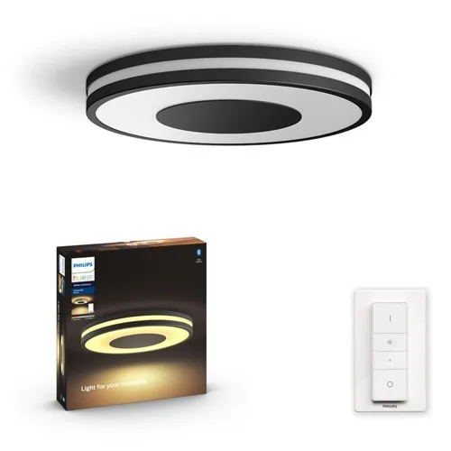 Philips Hue Being Takplafond White Ambiance Svart