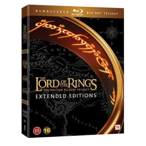 Lord of the Rings, The: Extended Trilogy (15-disc) (Remastered) (Blu-ray)