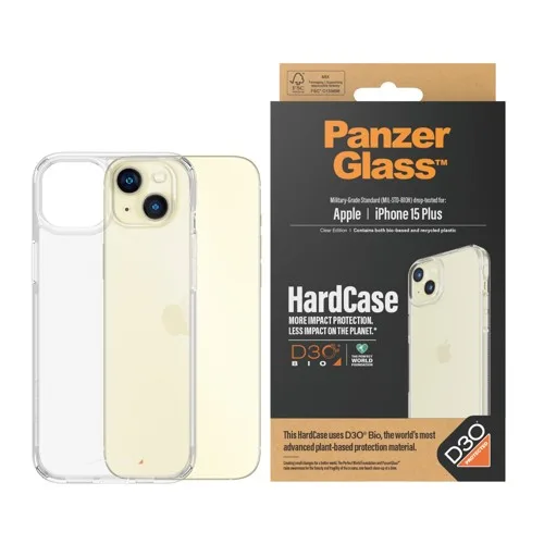 PanzerGlass HardCase med D3O för iPhone 15 Plus