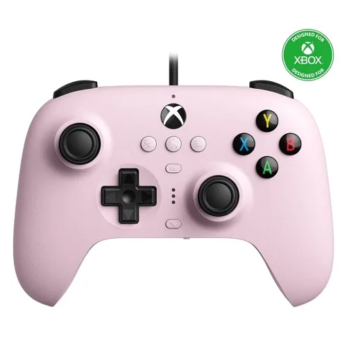 8BitDo Ultimate Wired Controller, Rosa, Xbox / PC