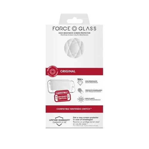Bigben Force Glass skyddskit (Switch)