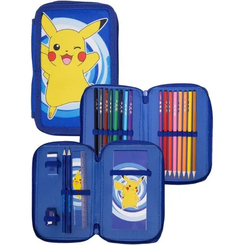 Pokémon pennfodral med 2-compartment