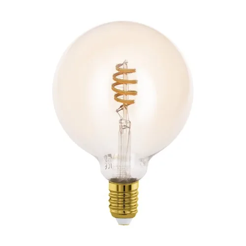 EGLO - E27 G125 Spiral Amber Smart Lampa - Zigbee & Bluetooth