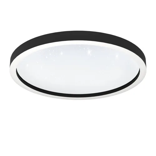 Eglo Montemorelos-Z loftlampa svart m/kristalleffekt Ø57