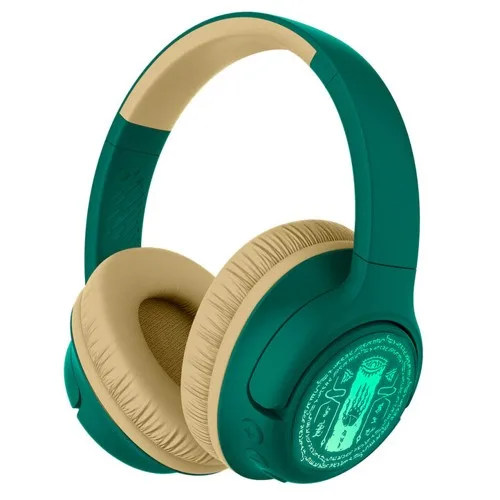 ZELDA hörlurar Over-Ear trådlös LED-ljusdelning Aux