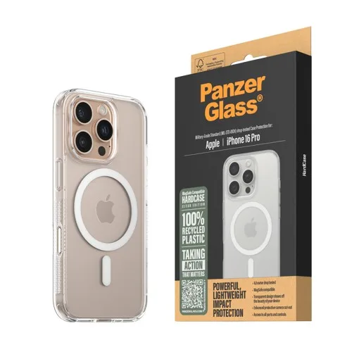 PanzerGlass HardCase MagSafe mobilskal iPhone 16 Pro vit