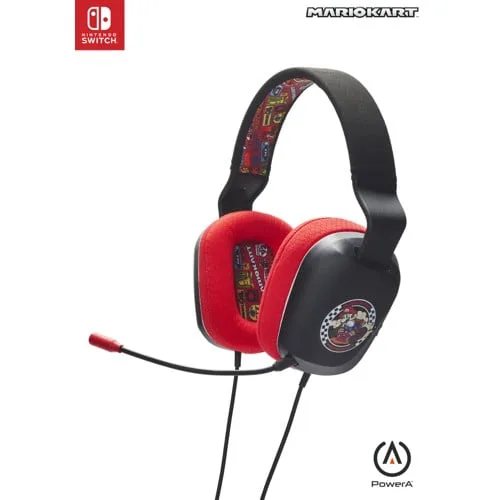 PowerA - Stereo Headset – Mario Kart Rivals/ Nintendo Switch