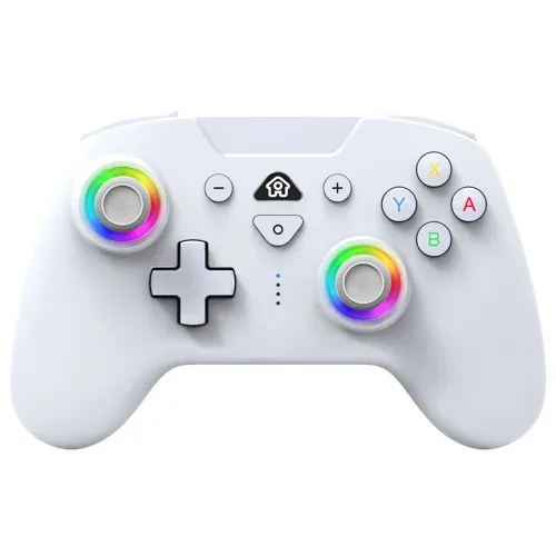 SuBsonic trådlös LED-kontroll, vit - Nintendo Switch