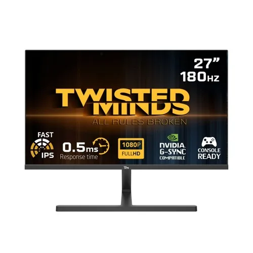 Twisted Minds Blaze Series Flat 27" FHD gamingskärm 180 Hz