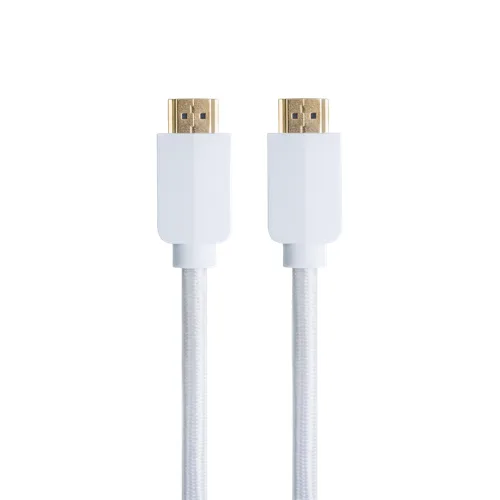NACON HDMI-kabel 2.1 flätad, 8K - 3 m, vit