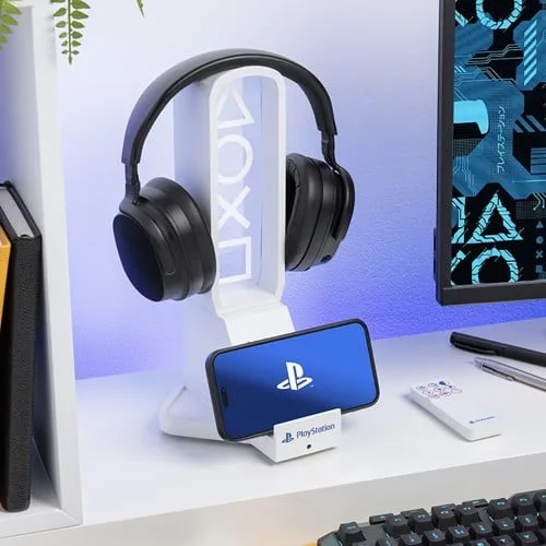 Paladone PlayStation hörlursställ med belysning