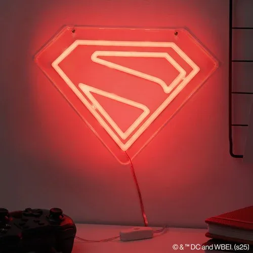 Superman Wall Mountable LED Neon Light