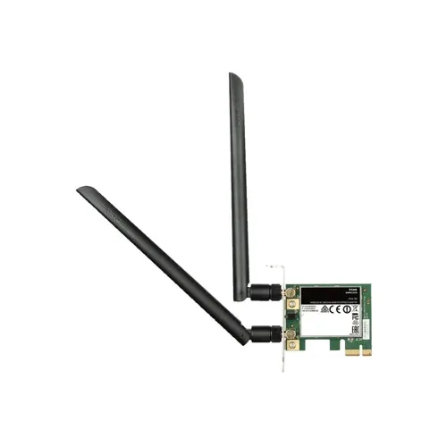 D-Link - DWA-582 Wireless AC1200 Dual Band PCIe Adapter